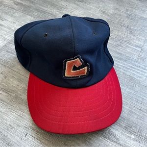 Vintage Cleveland Indians Snap Back Hat